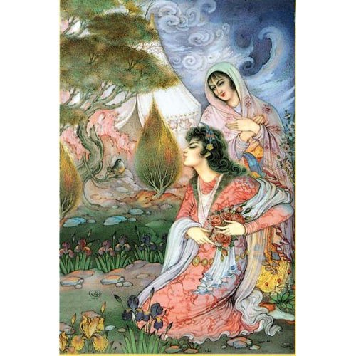 داستان‌هایی از خمسه نظامی – فارسی و انگلیسی