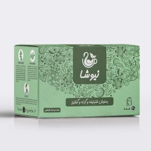 دمنوش گیاهی نیوشا مخلوط: شنبلیله، گزنه، گشنیز ۷۰ گرم (۱۰ عدد)