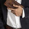 ست هدیه کیف پول، جاکلیدی و جای کارت صنایع دستی ایرانی ارزشمند