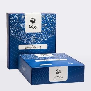 چای کیسه‌ای نیوشا – چای سیاه (۱۶۰ عدد و ۳ بسته)
