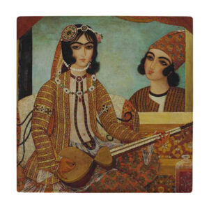 کاشی و سرامیک تزئینی ایرانی – الهام گرفته از شاهنامه: مینیاتور wk139