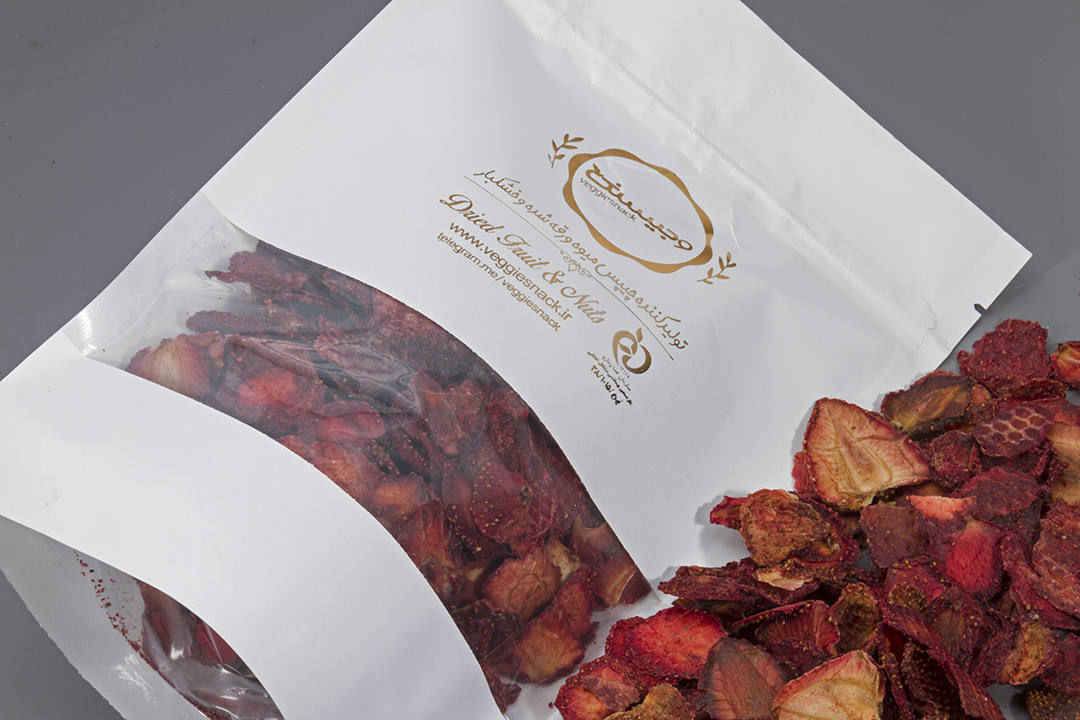 توت فرنگی خشک ورقه شده – 2500 گرم