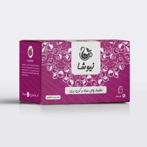 چای سیاه نیوشا با طعم کرن بری شامل 20 عدد چای کیسه‌ای 70 گرمی (10 عددی)