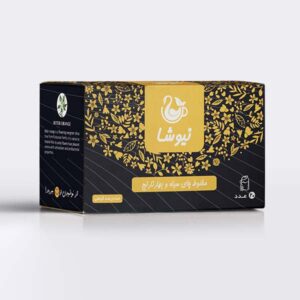 چای سیاه نیوشا با طعم شکوفه پرتقال، 70 گرم (10 عدد)