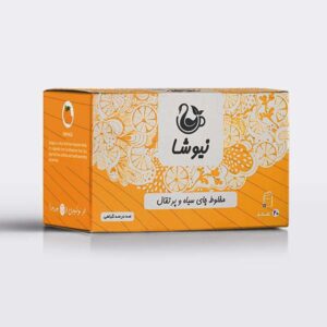 چای سیاه نیوشا با طعم پرتقال، 70 گرم (10 عدد)
