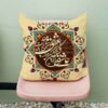 روکش کوسن مخمل ایرانی – طرح خوشنویسی (مجموعه ۲ عددی)