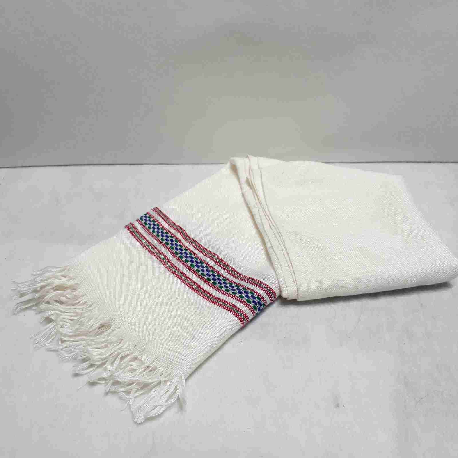 حوله ساحلی و استخری نخی ایرانی – دستباف، سبک و نازک (بسته 2 عددی)