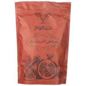 حلوای مسقطی ایرانی با طعم انار و زرشک، ۴۰۰ گرم (۲ عدد)