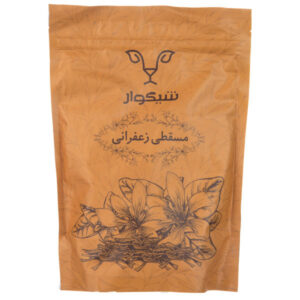 حلوای مسقطی ایرانی با طعم زعفران (۲ عدد)