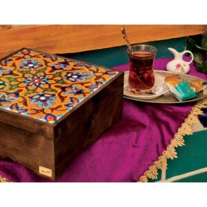 گز سنتی ایرانی: نوقا پسته و گلاب