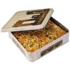 سوهان عسلی قم – پسته سنتی & بادام با تافی شکننده زعفران-گلاب