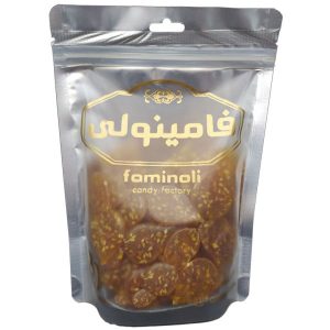 پولکی ایرانی – آبنبات ترد و شکننده با عسل و کنجد (بسته ۲ عددی)