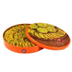 سوهان – پسته سنتی ایرانی، زعفران و گلاب، تافی ترد، ۵۰۰ (۲x)