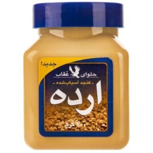 سس کنجد خامه‌ای ارده – ارده عقاب ایرانی، ۶۰۰ گرم (۳ عدد)