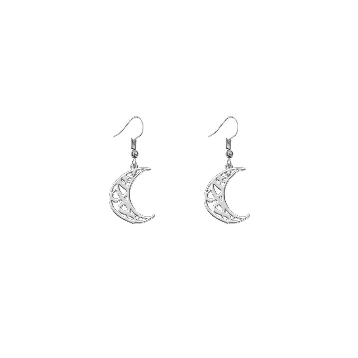 ست گردنبند و گوشواره نقره ایرانی مدل آذر