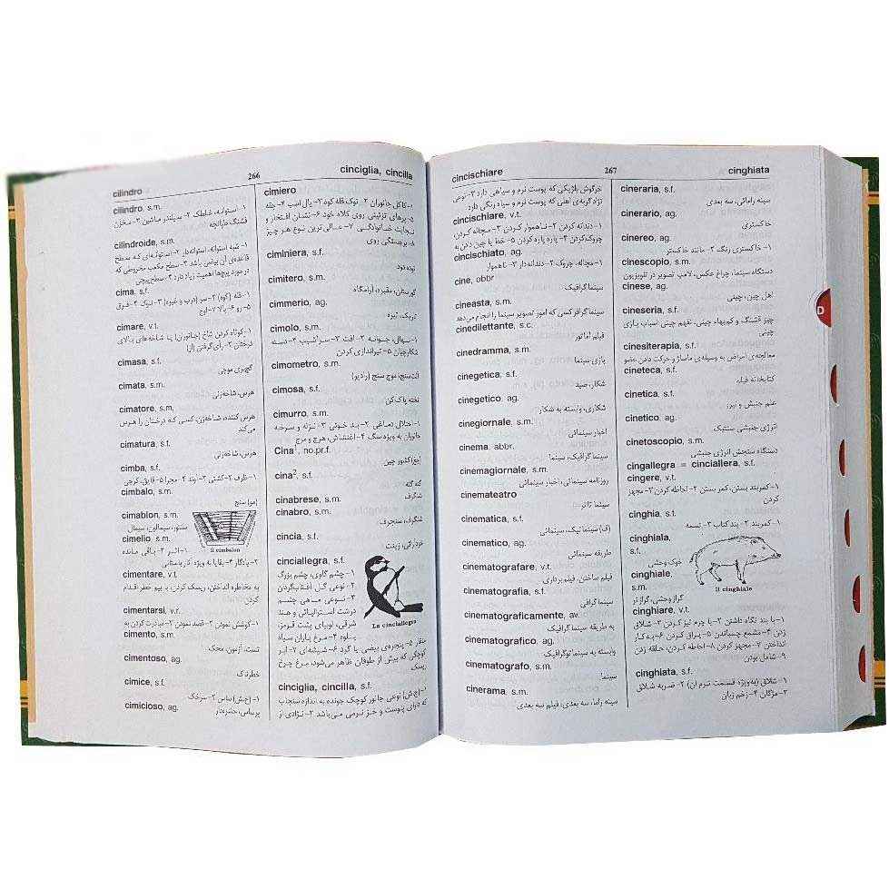 فرهنگ پیشرونده ایتالیایی – فارسی (۲ جلدی)