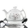 چای ساز سماور گازی ایرانی با قوری گلستان 7 لیتری