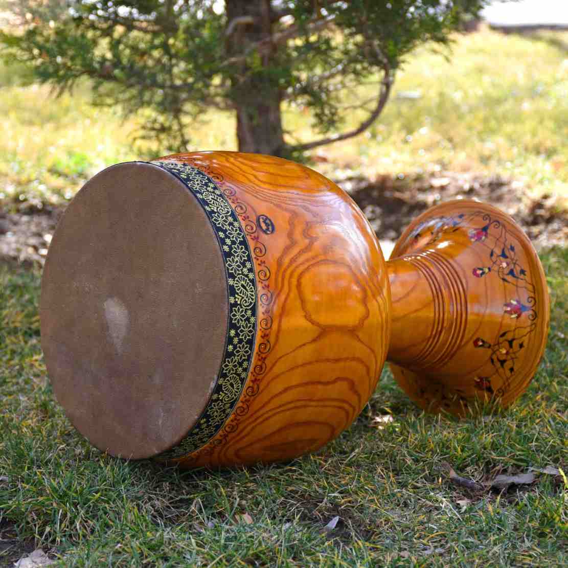 طبل تمبک ایرانی – مدل شیرانی سرو
