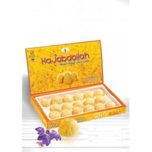 پشمک – پشمک ایرانی با طعم زعفران – حاج عبدالله (2 عدد)