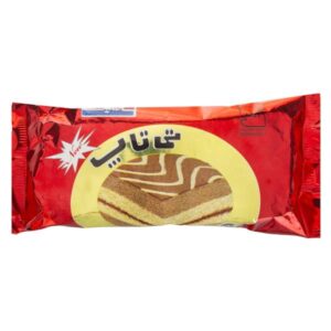 کیک تی تاپ سالمین – مینی کیک شکلاتی و وانیلی، 40 گرم (بسته 36 عددی)