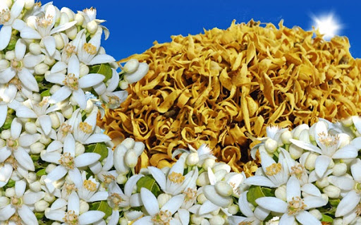 گلبرگهای خشک شکوفه پرتقال ۷۰۰ گرم