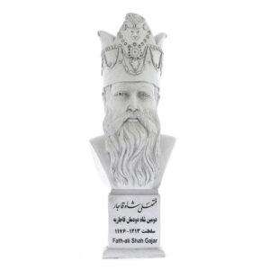 مجسمه نیم تنه فتحعلی شاه قاجار دومین شاه قاجار ایران