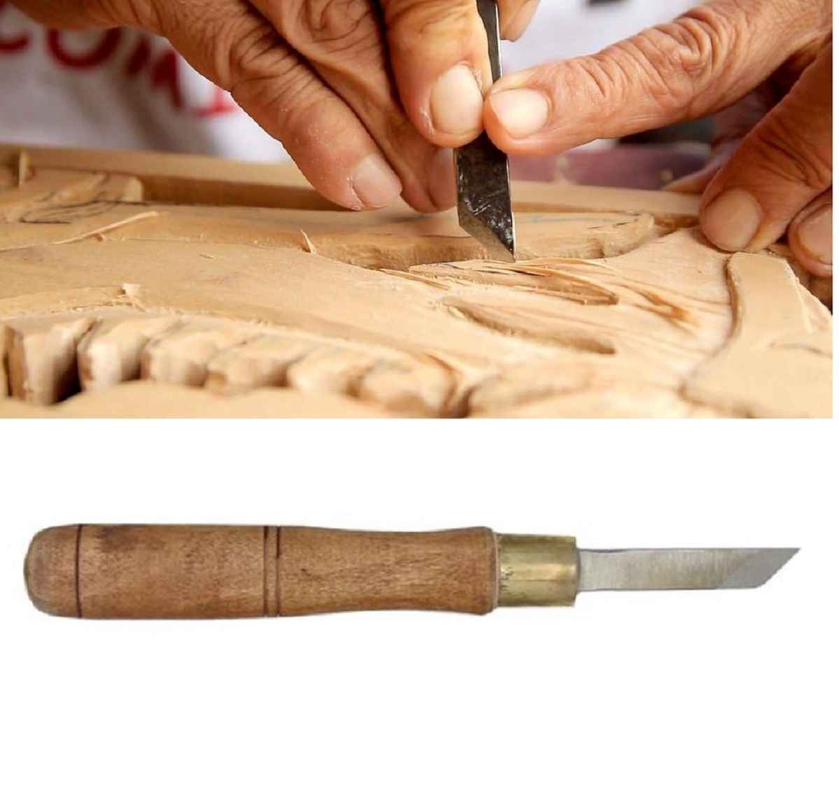 مجموعه اسکنه دستی منبت کاری چوب مدل HW08