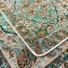 سجاده مسافرتی برای مسلمانان، طرح بته جقه سبز جیبی و قابل حمل