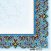 کاغذ تذهیب رنگی زرشکی روشن (100x) A4