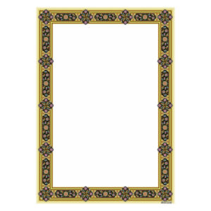 کاغذ تذهیب A4 (100x) کد 0024