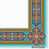 کاغذ تذهیب A4 رنگی دریای – اسلیمی (10x)