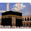 فرش دیواری دستباف اسلامی طرح کعبه