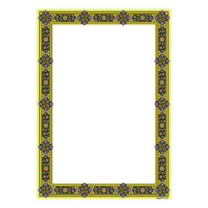 کاغذ تذهیب A5 مدل فرنگ (100x)
