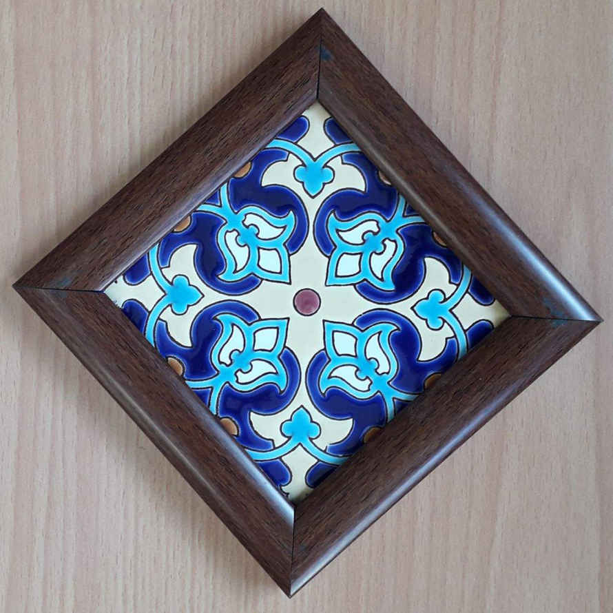 کاشی سرامیکی قابدار تزئینی ایرانی – گل