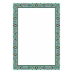 ماهی مدل کاغذی تذهیب A4 (100x)