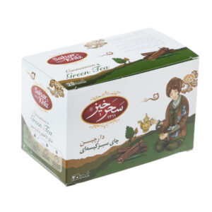 چای سبز با طعم دارچین سحرخیز (7 برابر)
