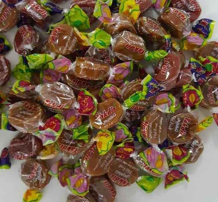 لواشک لقمه ای ایرانی تکدیس با روکش چرم سنتی میوه ترش – ۸۰۰ گرم