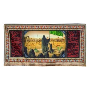 بنر اسالم علیکا یا حسین بن علی واقعه کربلا بنر ملیله دیوار اسلامی