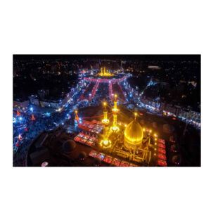 پرچم شیعه اسلامی – دیوارکوب بین الحرمین