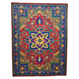 فرش نمدی پشمی ایرانی، ۱۰۰٪ طبیعی و دستباف، هریس ۱