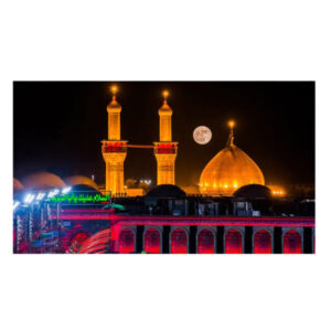 پرچم دیواری اسلامی حرم امام حسین