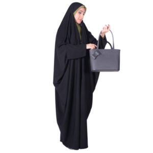 چادر مشکی عربی اسلامی، حجاب آستین‌دار برای زنان و نمازگزاران – لبنان تی‌چادر