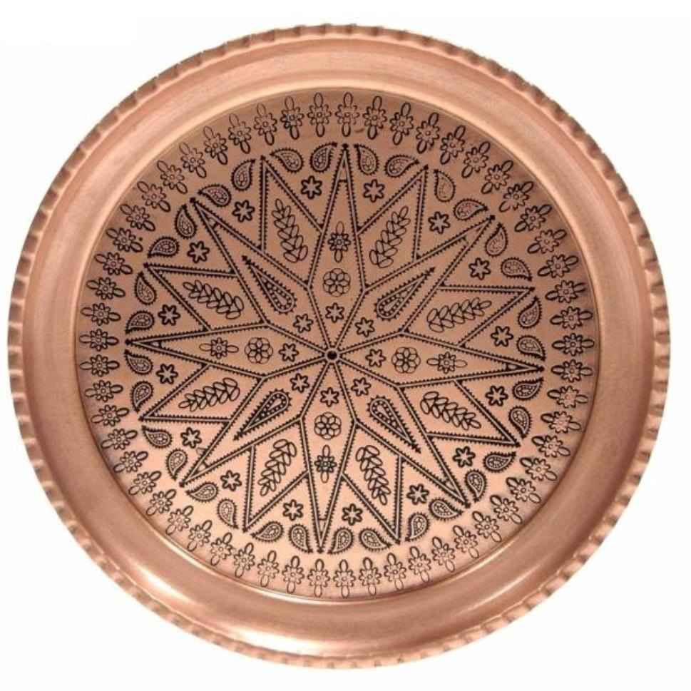 فنجان مسی ایرانی – مجموعه 7 عددی، دستساز با دسته برای نوشیدنیهای سرد – چکشکاری شده