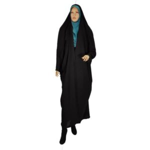 حجاب چادر مشکی عربی اسلامی برای زنان و نمازگزاران – حدیث