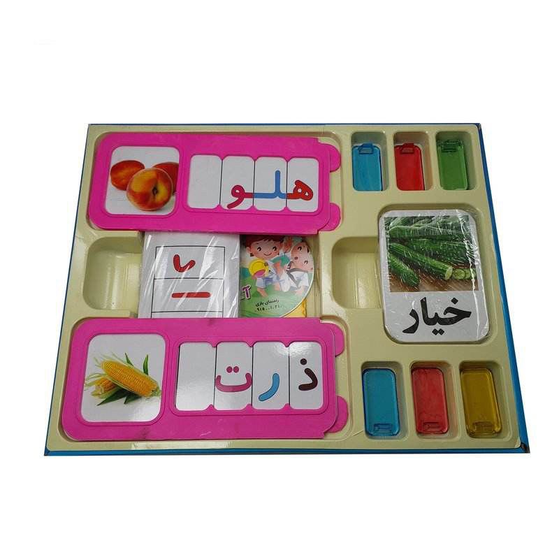 اسباببازی آموزش الفبای فارسی مدل بینگو