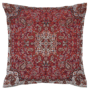 روکش کوسن ترمه ایرانی – مدل مهشید | پارچه ابریشمی اصل
