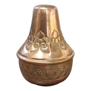 نمکدان و فلفلدان مسی ایرانی دو عددی