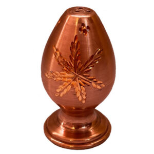 نمکدان و فلفلدان مسی ایرانی دو عددی گندم