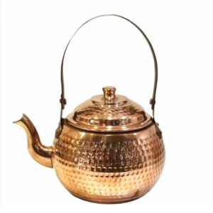 کتری مسی ایرانی بادوام، سنتی، چکشی، ماهان