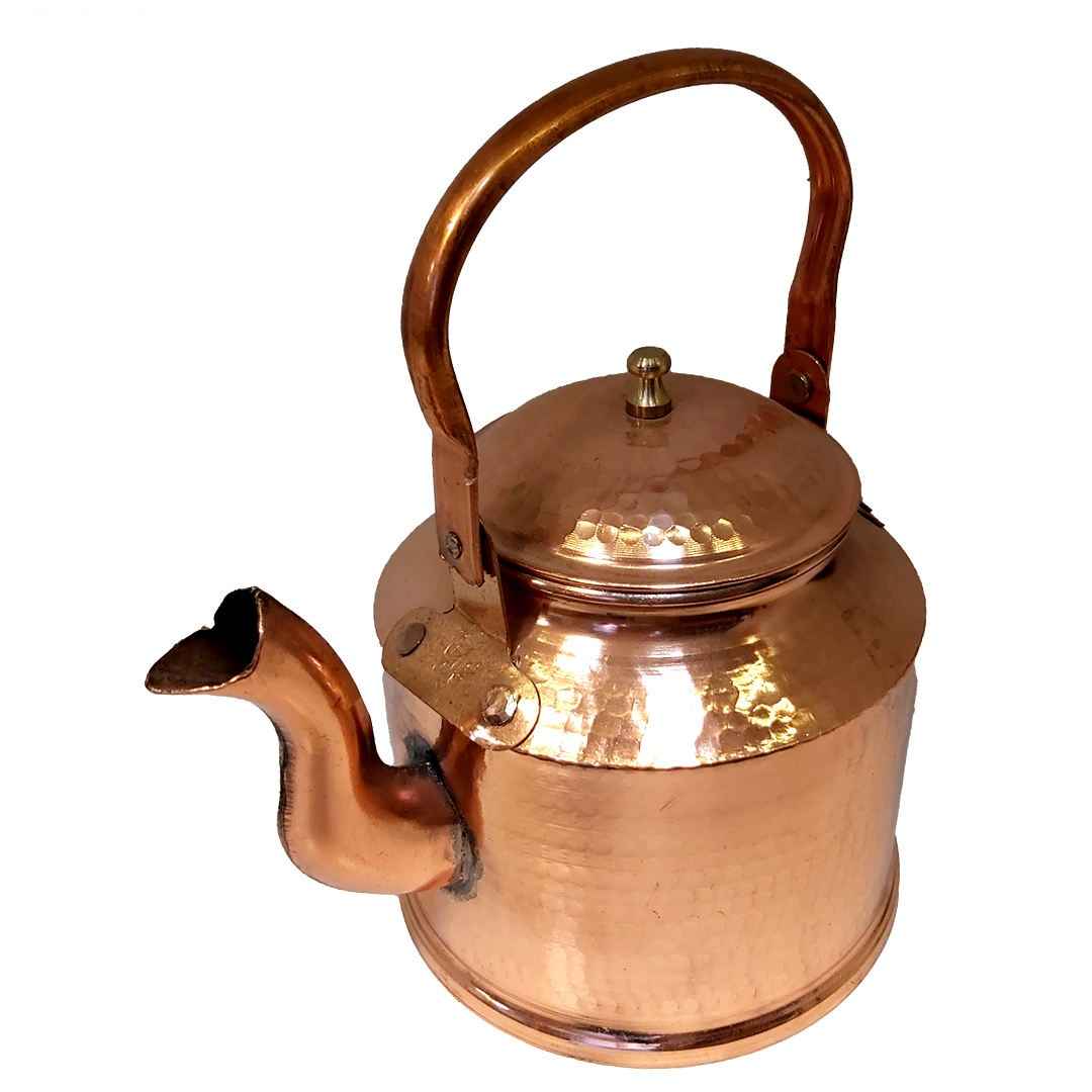 کتری مسی ایرانی بادوام، سنتی چکشکاری شده آتا